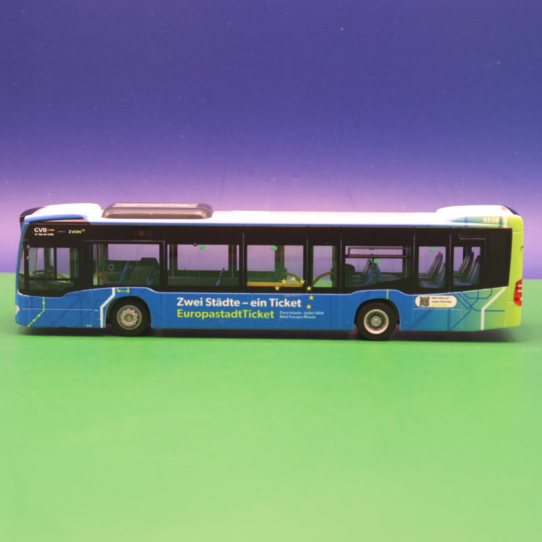 Mercedes Benz Citaro C2 - GVB Görlitz - ZVON, Europa Miata - Linie A Zgorzelec Centrum via Obermarkt - Modellbus Rietze 69349