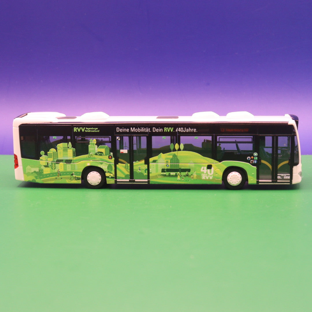 Mercedes Benz Citaro C2 - 40 Jahre RVV - Regensburger Verkehrsverbund - Modellbus Rietze 73505