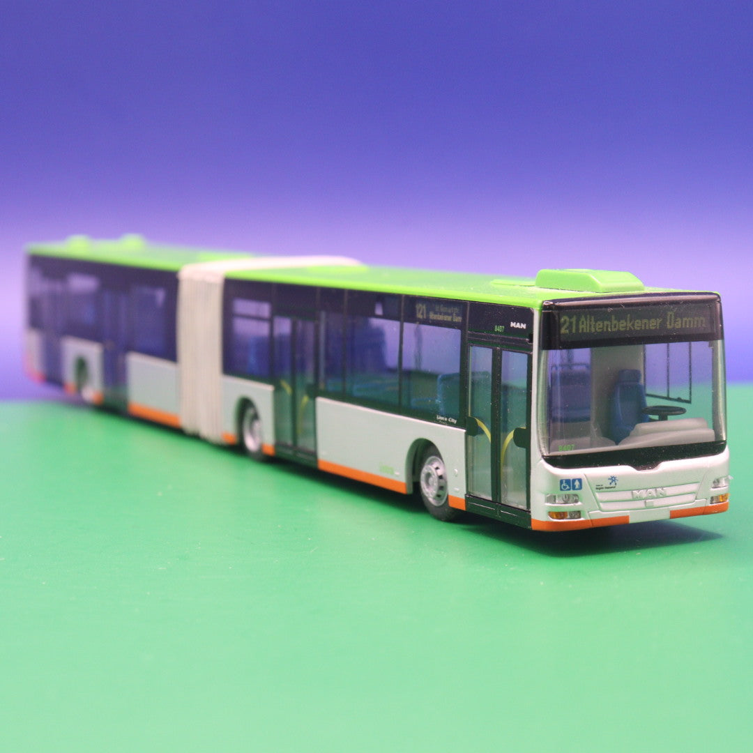 MAN Lions City 18 - Üstra Hannover - Linie 121 Bf Bismarkstr Altenbekener Damm - Modellbus Rietze