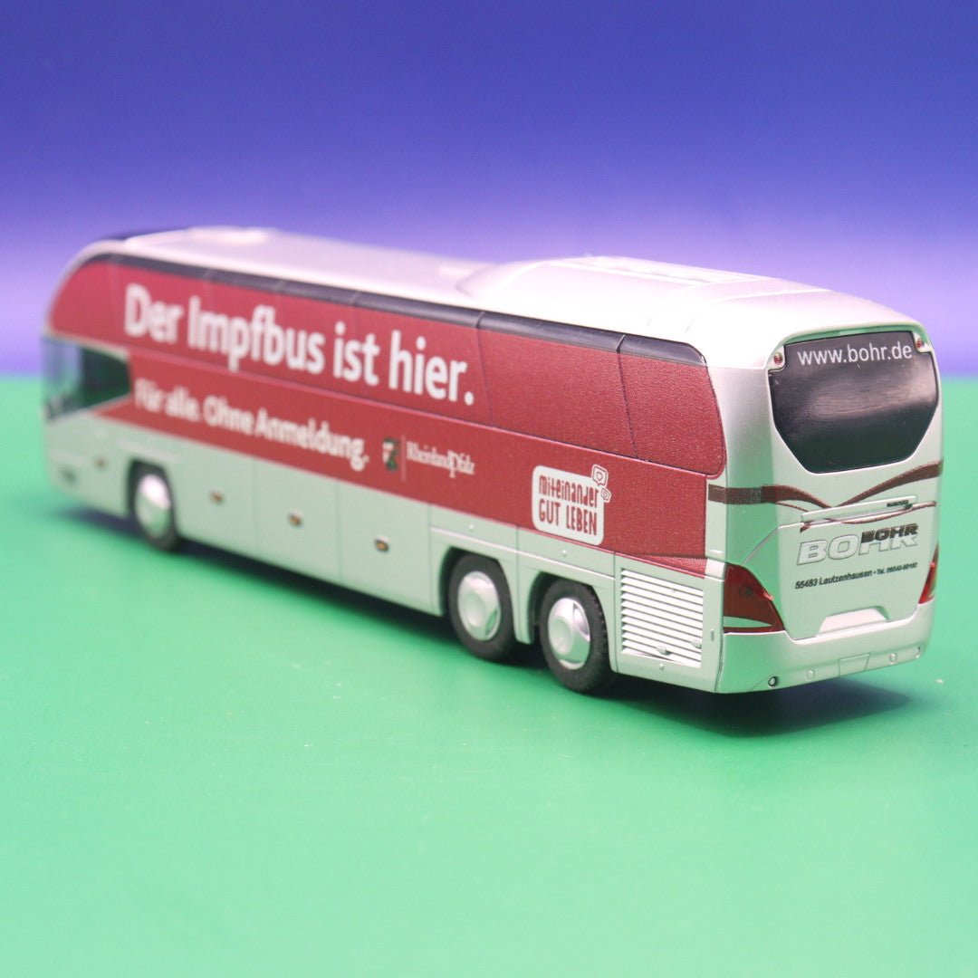 Neoplan Cityliner - Impfbus Rheinland Pfalz - Gebraucht - Modellbus Rietze 67139