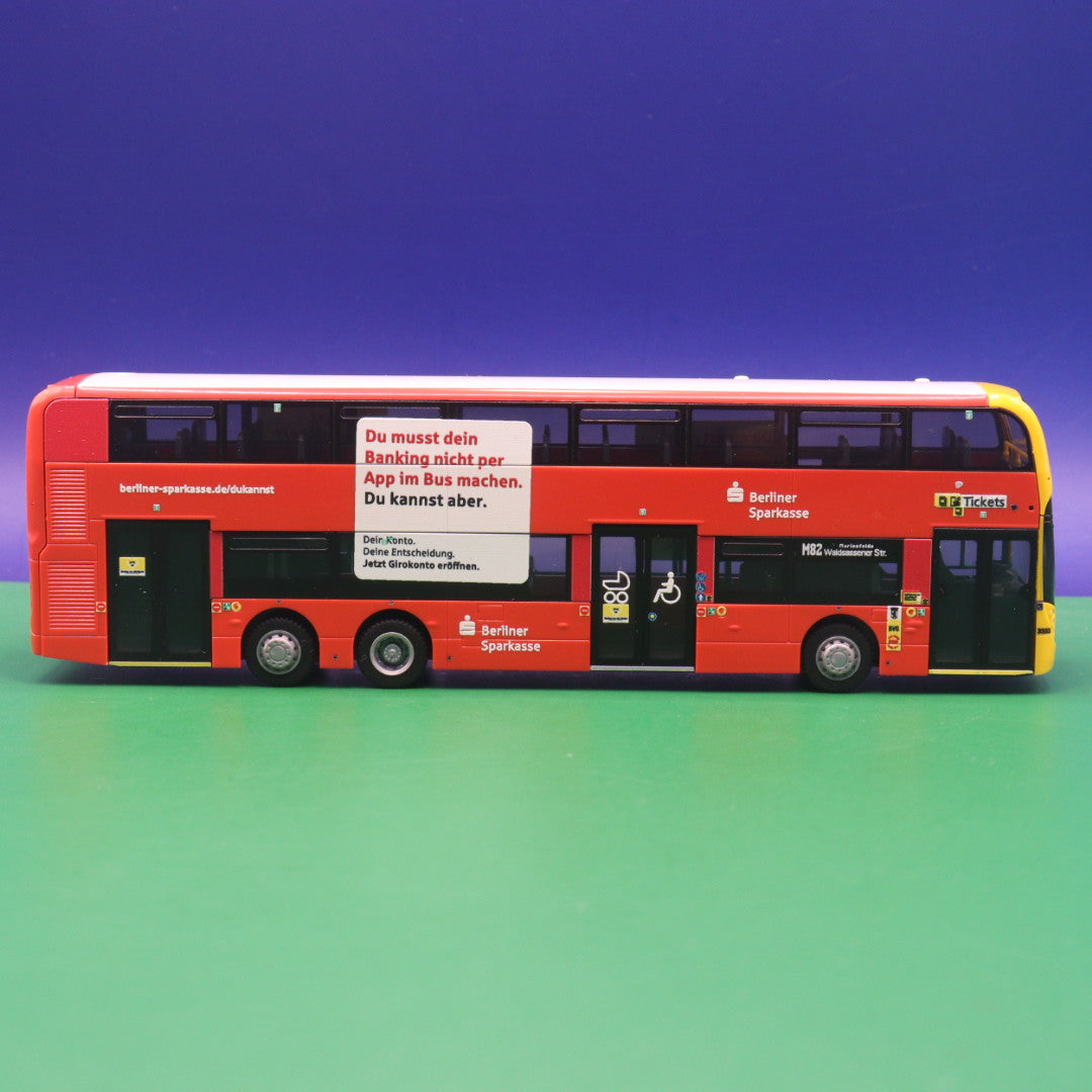 Alexander Denis Enviro 500 - BVG Berlin - Berliner Sparkasse - Modellbus Rietze 78014