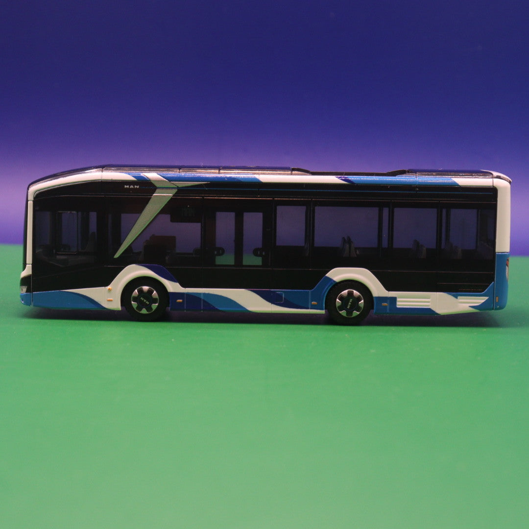MAN Lions City 10 E - Vorführdesign - Modellbus Rietze 74611
