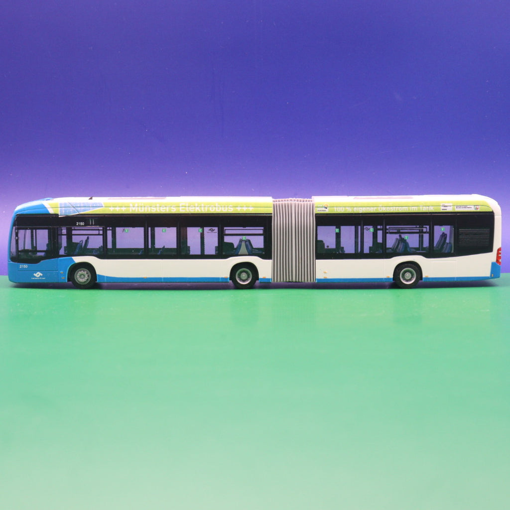 Mercedes Benz eCitaro G - Stadtwerke Münster - Linie 11 Tannenhof ü. Coesfelder Kreuz - Modellbus Rietze