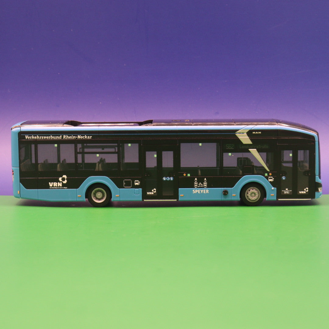 MAN Lions City 12E - VRN Stadtbus Speyer - Verkehrsverbund Rhein Neckar - DB Regio Bus Mitte - Modellbus Rietze 76349