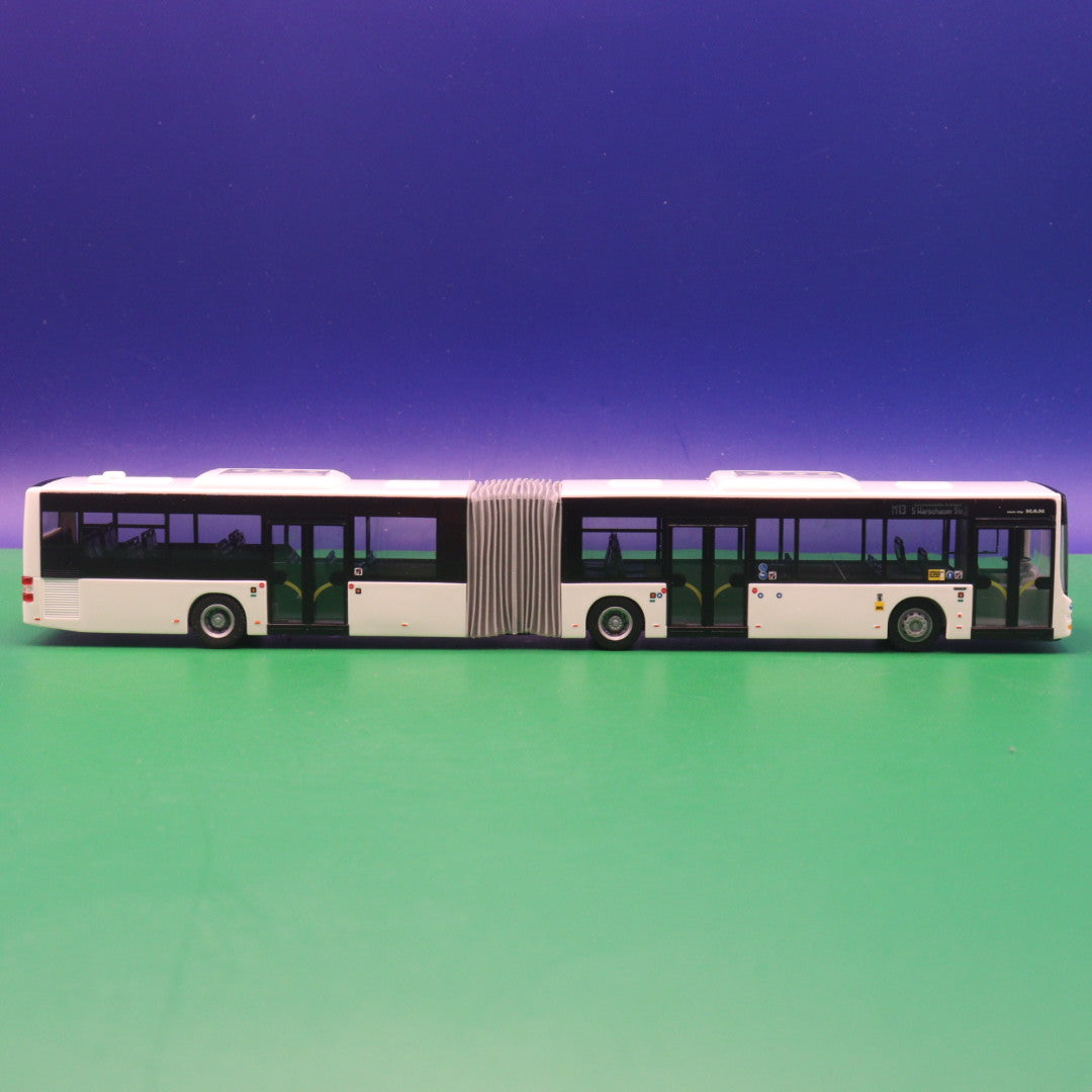 MAN Lions City G - BVG Berlin - Linie M13 Ersatzverkehr S Warschauer Str - LIMITIERTE AUFLAGE 200 Stück - Modellbus Rietze 74104