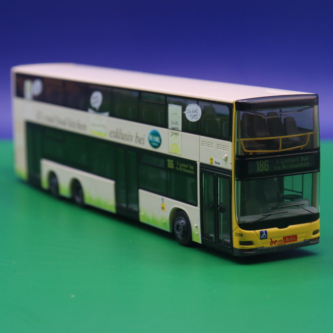 MAN Lions City DL 07 - BVG Berlin - K s soul food kitchen - Hussel - Modellbus Rietze 67702