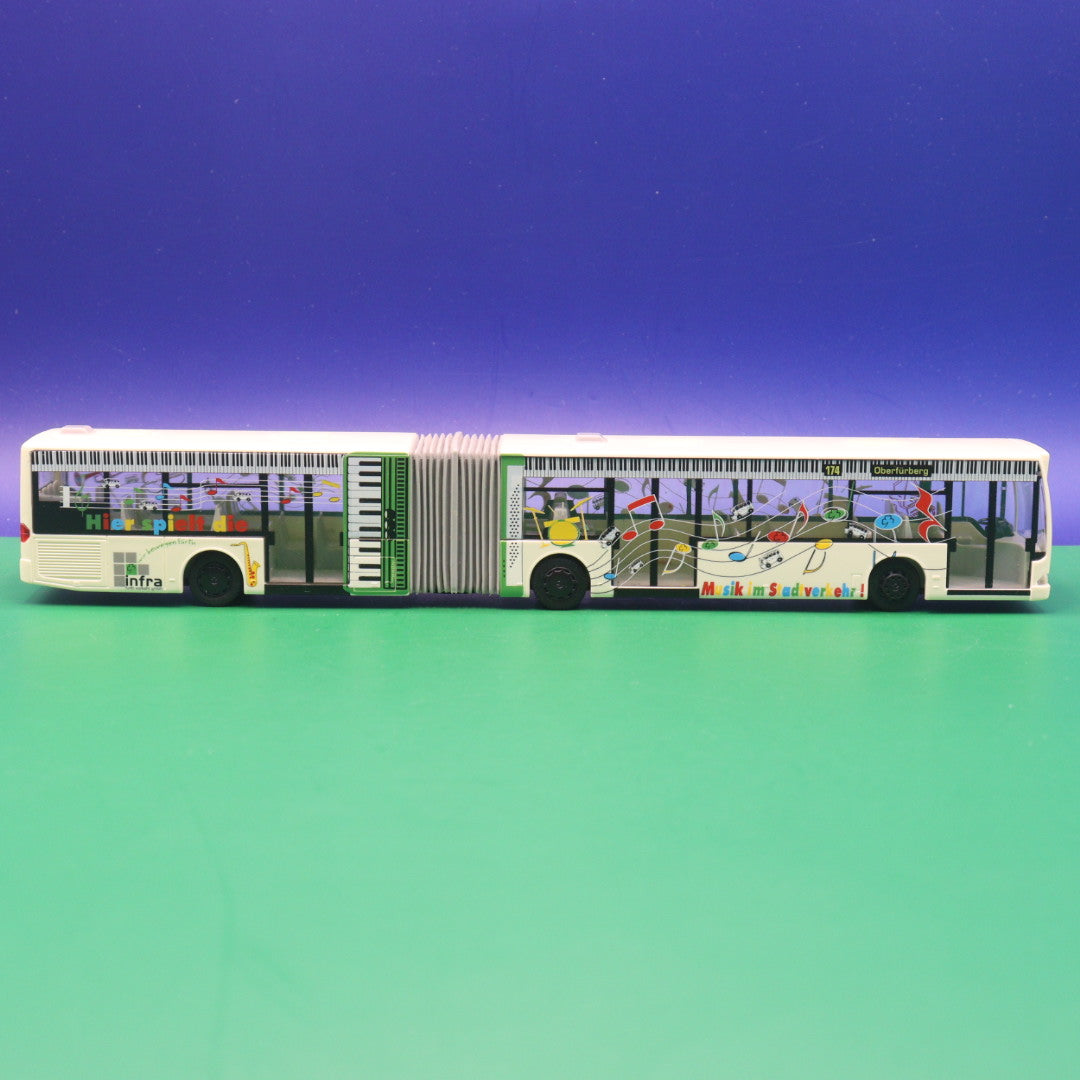 Mercedes Benz O530 Citaro G - Infra Fürth - Musik im Stadtverkehr - Linie 174 Oberführberg - Modellbus Rietze