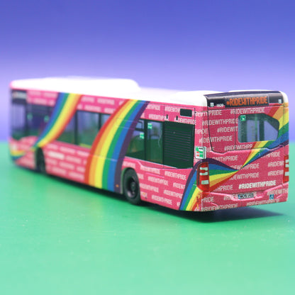 Mercedes Benz Citaro C2 - Hochbahn Hamburg - Ride with Pride (Pridebus) - Modellbus Rietze