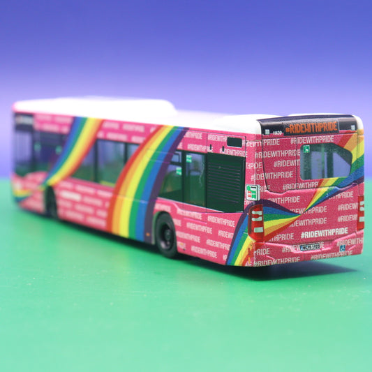 Mercedes Benz Citaro C2 - Hochbahn Hamburg - Ride with Pride (Pridebus) - Modellbus Rietze
