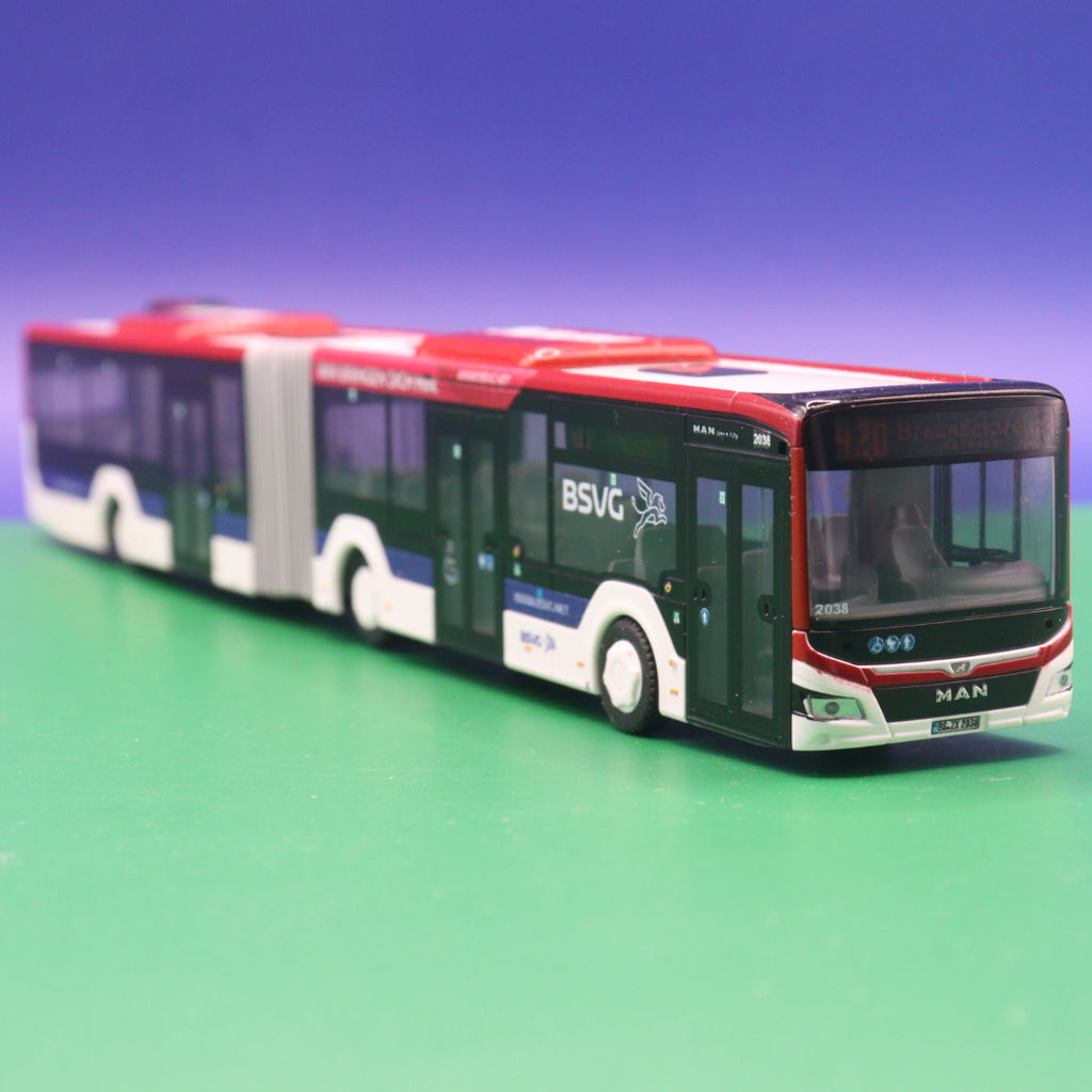MAN New Lions City 18 - BSVG Braunschweig - Exklusive Sonderauflage 150 Stück - Modellbus Rietze