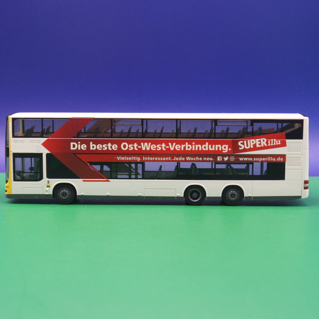 MAN DL07 - BVG Berlin - SUPERillu - Linie M29 U Hermannplatz - Modellbus Rietze 67784