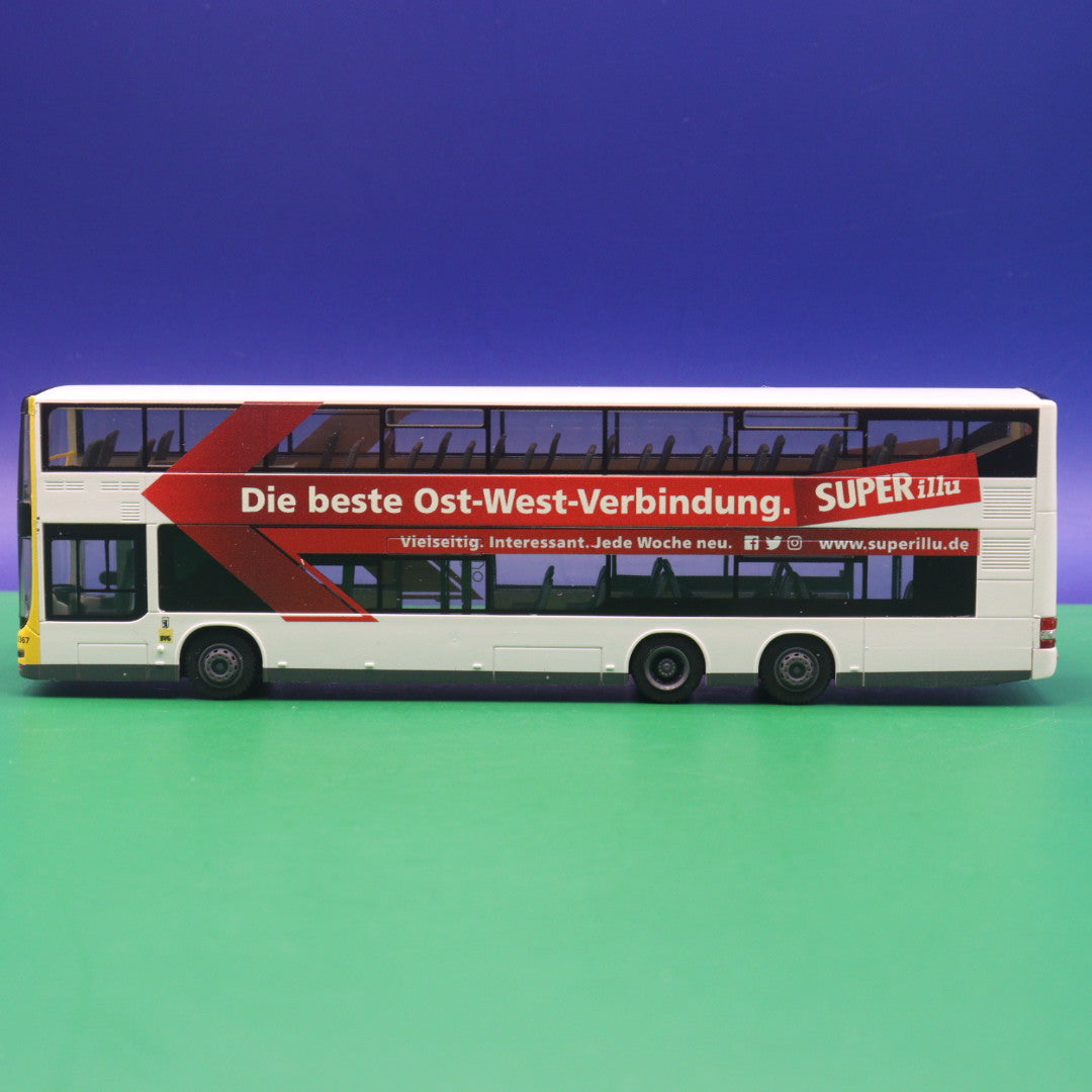 MAN DL07 - BVG Berlin - SUPERillu - Linie M29 U Hermannplatz - Modellbus Rietze 67784