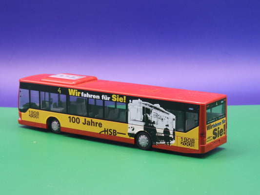 Mercedes Benz O530 Citaro - 100 Jahre HSB - Hanauer Straßenbahn (Hessen) - Modellbus Rietze 66938