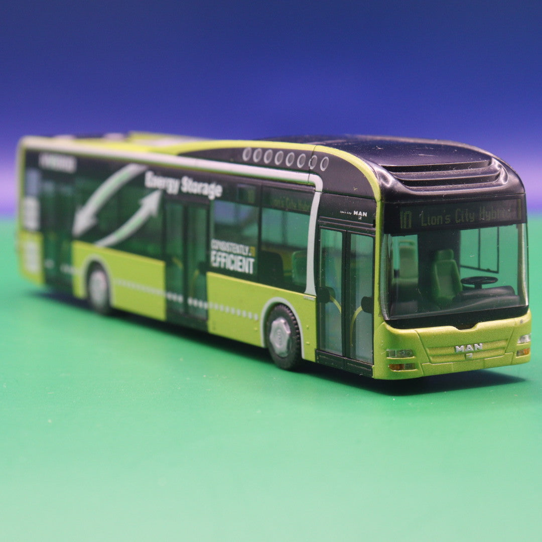 MAN Lions City 12 Hybrid - Vorführdesign - Linie 10 Lions City Hybrid - Modellbus Rietze