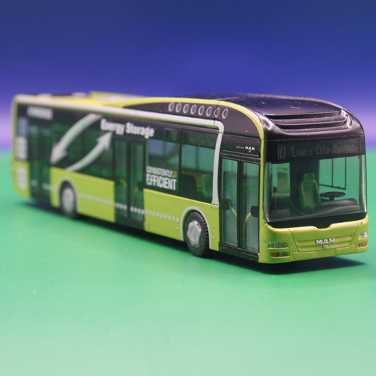 MAN Lions City 12 Hybrid - Vorführdesign - Linie 10 Lions City Hybrid - Modellbus Rietze (Ohne OVP / Zurüstteile) (Kopie) (Kopie)