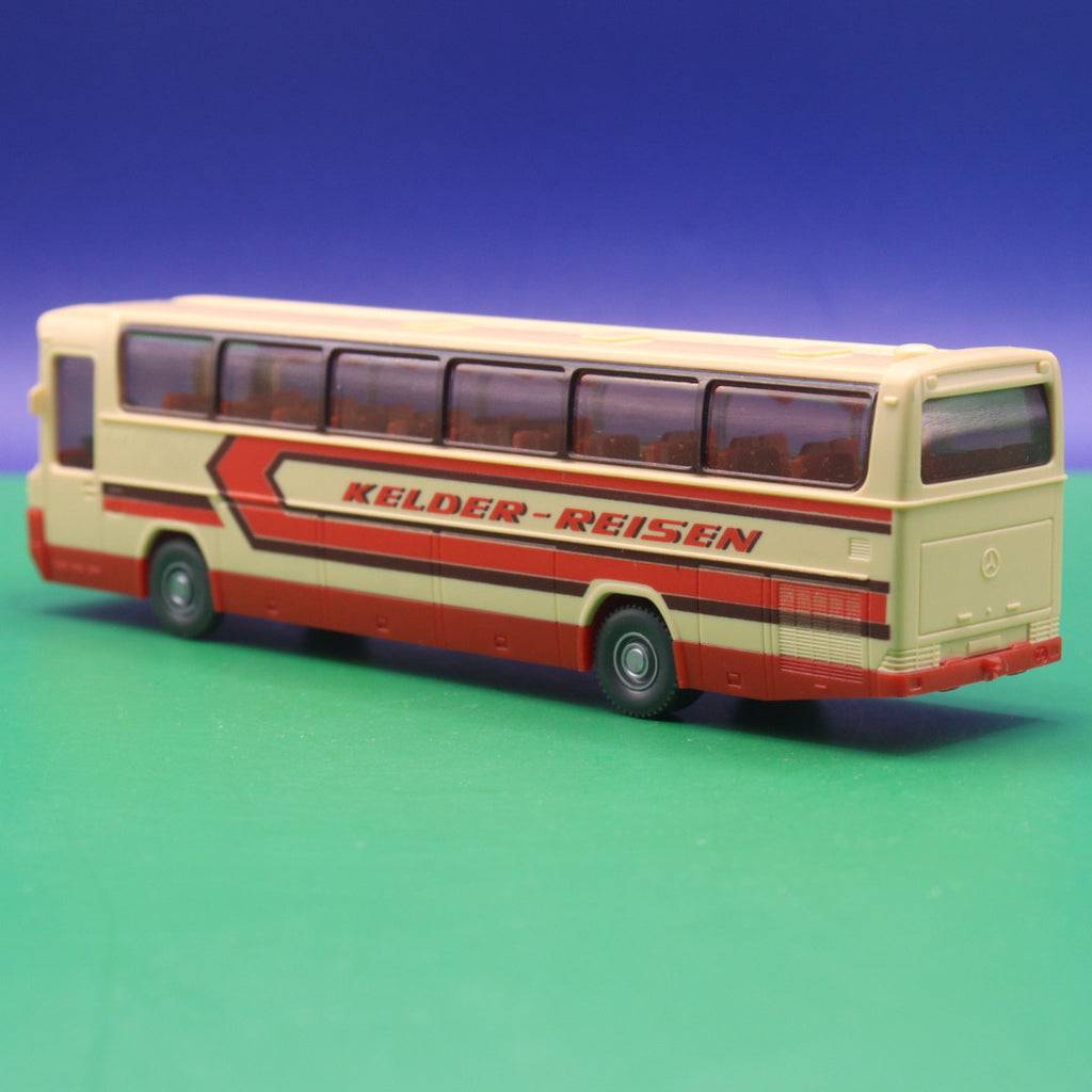 Mercedes Benz O 303 RHD - Kelder Reisen - Gebraucht, Ohne OVP - Modellbus Wiking