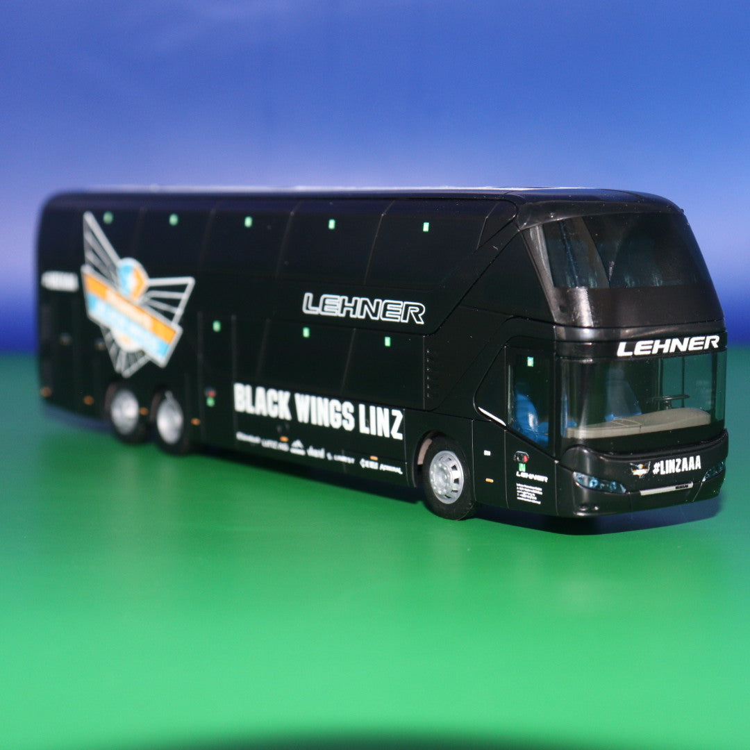 Neoplan Skyliner - Black Wings Linz - Lehner - Modellbus Rietze 69061