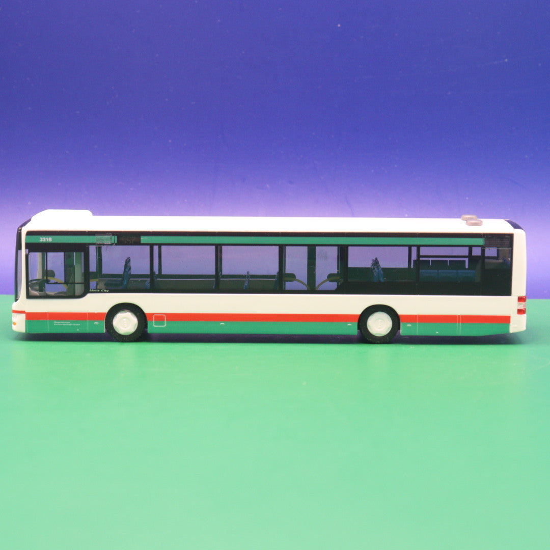 MAN Lions City 12 - MVB Magdeburger Verkehrsbetriebe - Linie 557 SKL ü. Sonnenanger - Modellbus Rietze