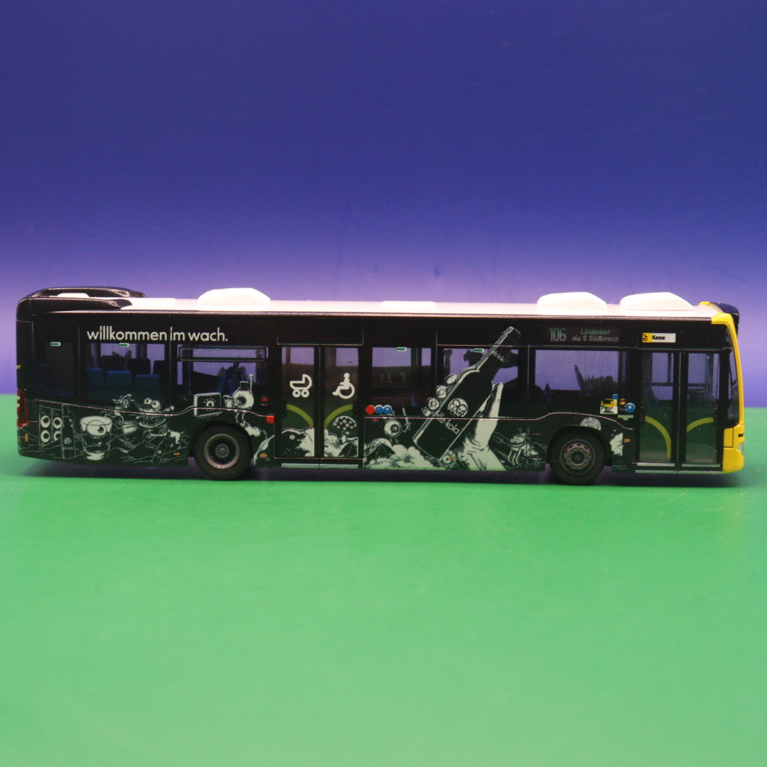 Mercedes Benz Citaro C2 - Omnibusgesellschaft Hartmann (BVG Berlin) - Fritz Kola - Linie 106 Lindenhof via S Südkreuz - LIMITIERTE AUFLAGE 150 Stück - Modellbus Rietze 73459