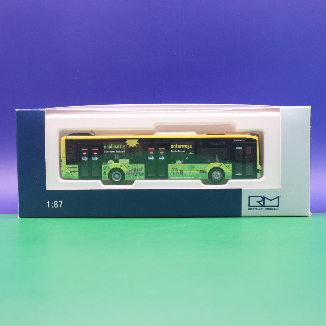 Model bus MAN Lion s City 12, RSVG - Sustainable travel, 2018