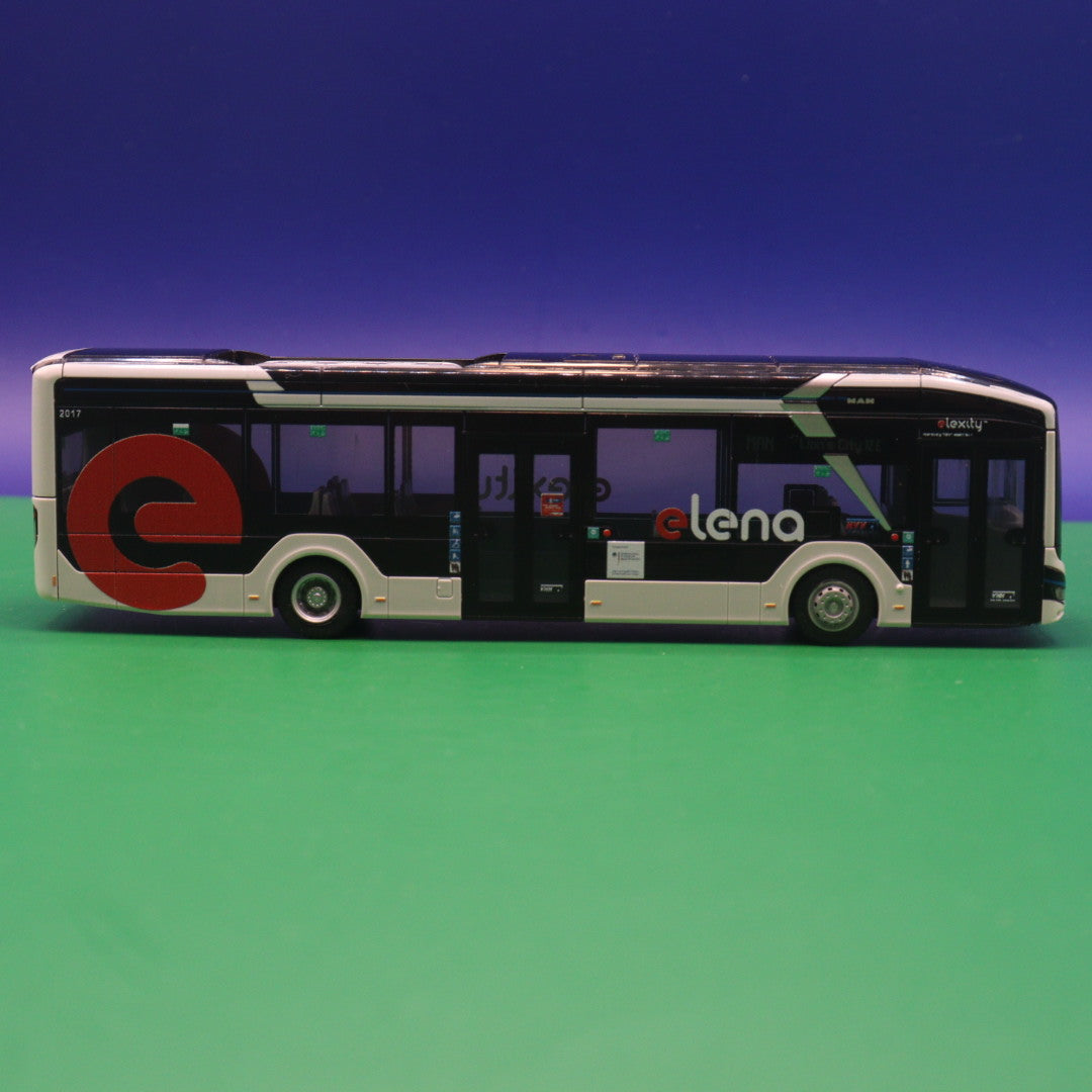 MAN Lions City E - MAN Truck & Bus SE - Vorführdesign - VHH Hamburg - Elexity elena - Modellbus RIetze