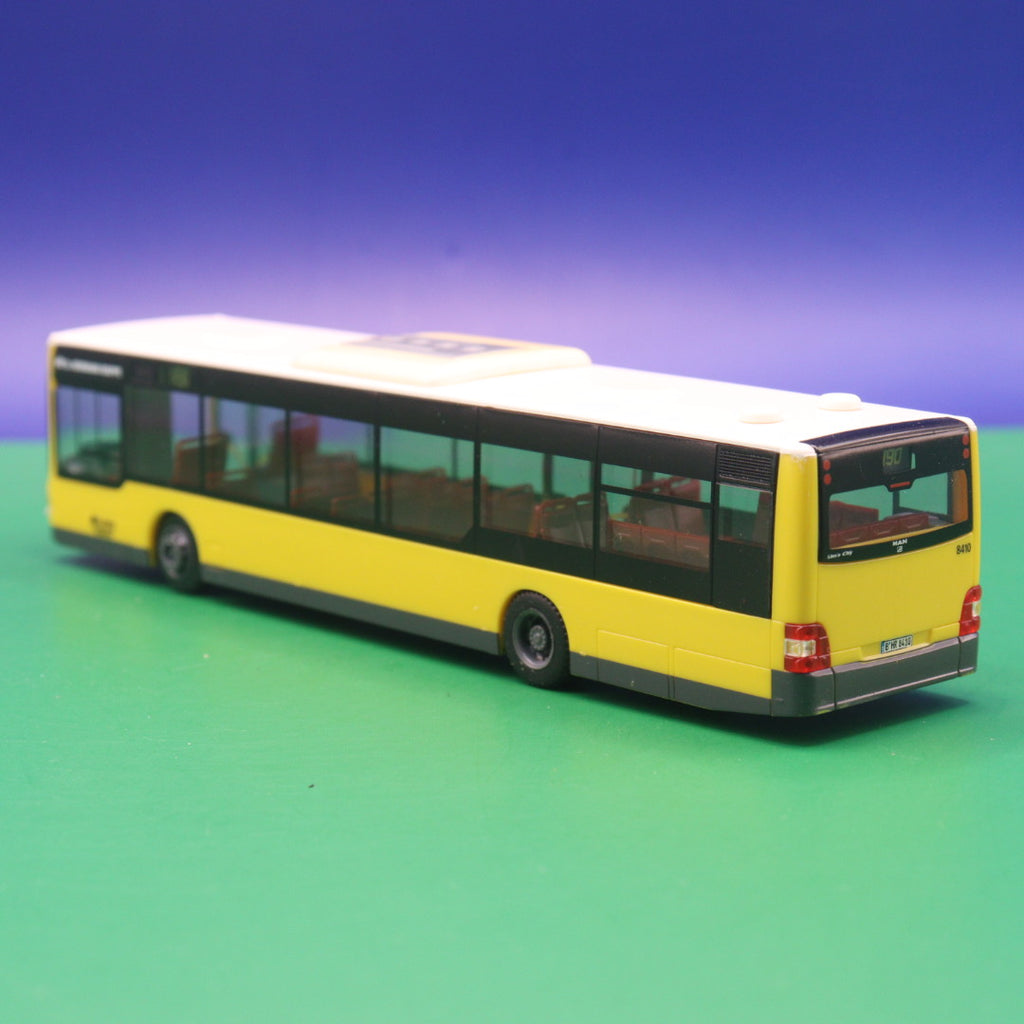 MAN Lions City 12 - Dr Herrmann Verkehrsgesellschaft - (BVG Berlin) - Linie N90 Schlosspark Köpenick - LIMITIERTE AUFLAGE 200 Stück - Modellbus Rietze 67411