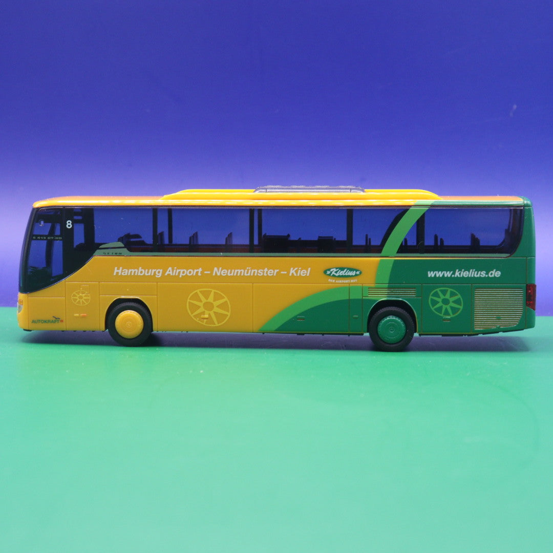 Setra S 415 GT HD - Hamburg Airport - Neumünster - Kiel - Kielus Autokraft - AWM Modellbus