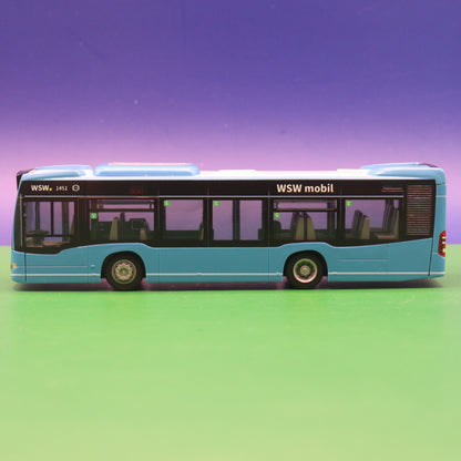 Mercedes Benz Citaro C2 K - WSW Wuppertal - Linie 650 Rensdorf Markt Klinik Bergisch Land -  Modellbus Rietze 67947