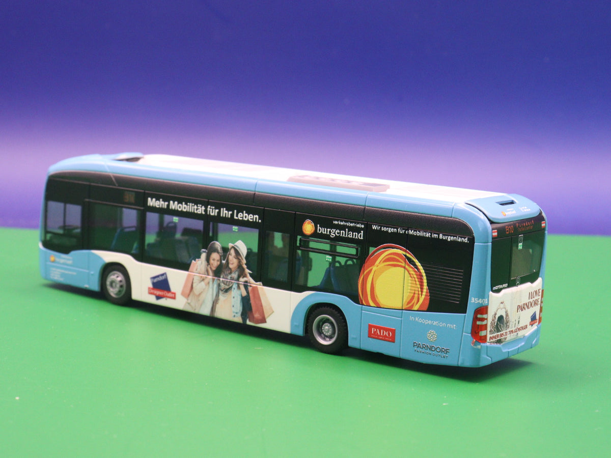 Mercedes Benz E Citaro - Verkehrsbetriebe Burgenland (AT) Designer Outlet - Modellbus rietze 75585