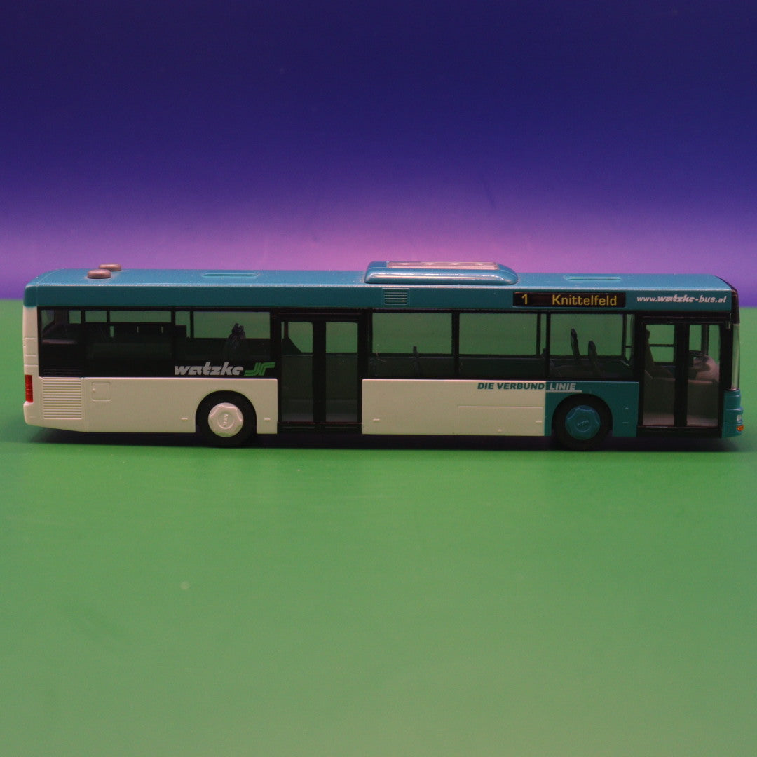 MAN NL - Watzke Bus - Die Verbund Linie - (AT) Österreich - Ohne Zurüstteile - Modellbus RIetze