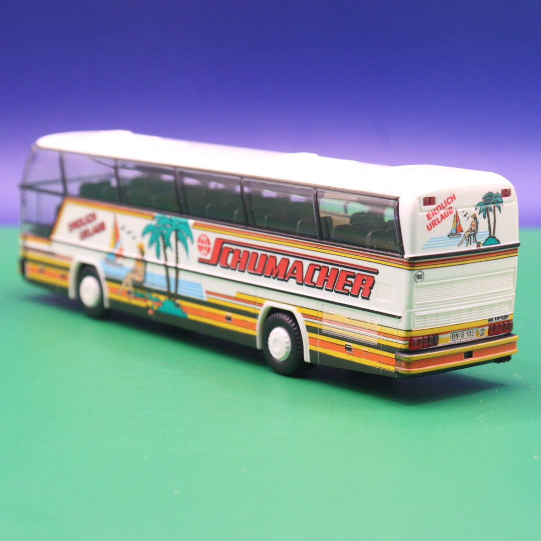 Neoplan Cityliner - Schumacher - Endlich Urlaub - Ohne Zurüstteile - Modellbus Rietze