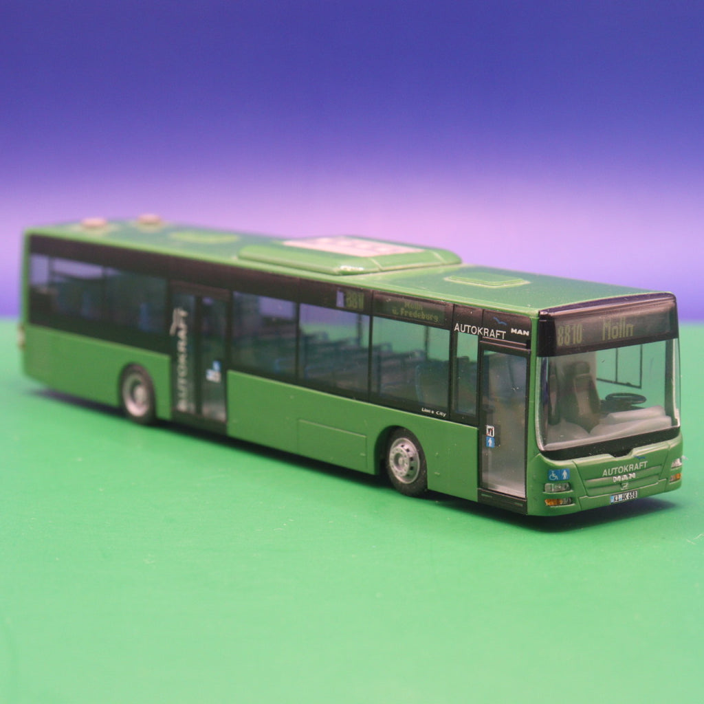 MAN Lions City Ü - Autokraft - Linie 8810 Mölln ü. Friedeburg - Gebraucht, Ohne OVP - Modellbus Rietze