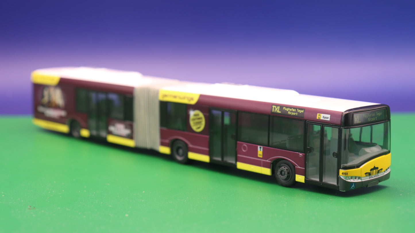 Solaris Urbino 18 - BVG Berlin - Germanwings - Modellbus Rietze 66839 (Erscheinungsjahr: 02/2010)