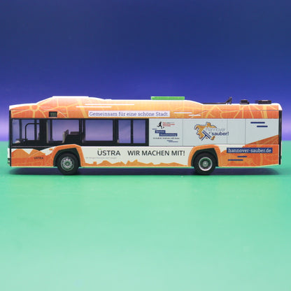 Solaris Urbino 12 Electric - Üstra Hannover - Linie 100 - Modellbus Rietze 73033