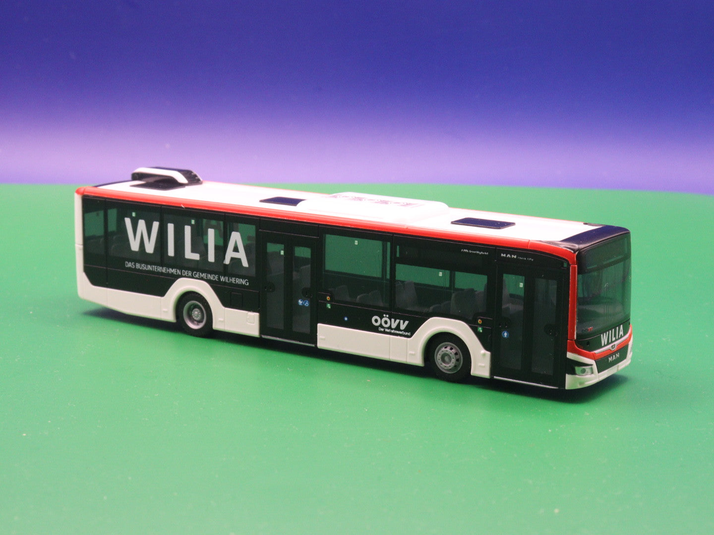MAN Lions City 12 - CNG Voführdesign - Modellbus Rietze 75309 - Buswelt MAN Lions City 12 - CNG Voführdesign - Modellbus Rietze 75309 - Buswelt