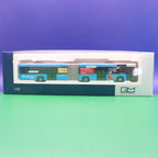 Solaris Urbino 18 - Rheinbahn Düsseldorf - Lebara mobile - Linie 738 Düsseldorf Hbf - Modellbus Rietze 66857 - Erscheinungsjahr: 08/2015