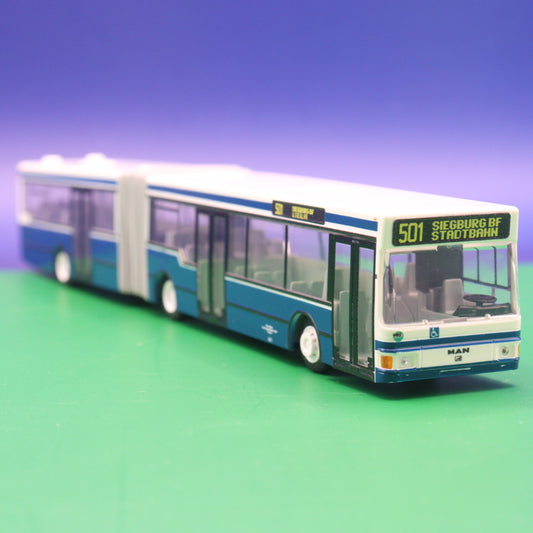 MAN NG - Rhein Sieg Verkehrsverbund Troisdorf - Linie 501 Siegburg BF ü. Siglar - Modellbus Rietze