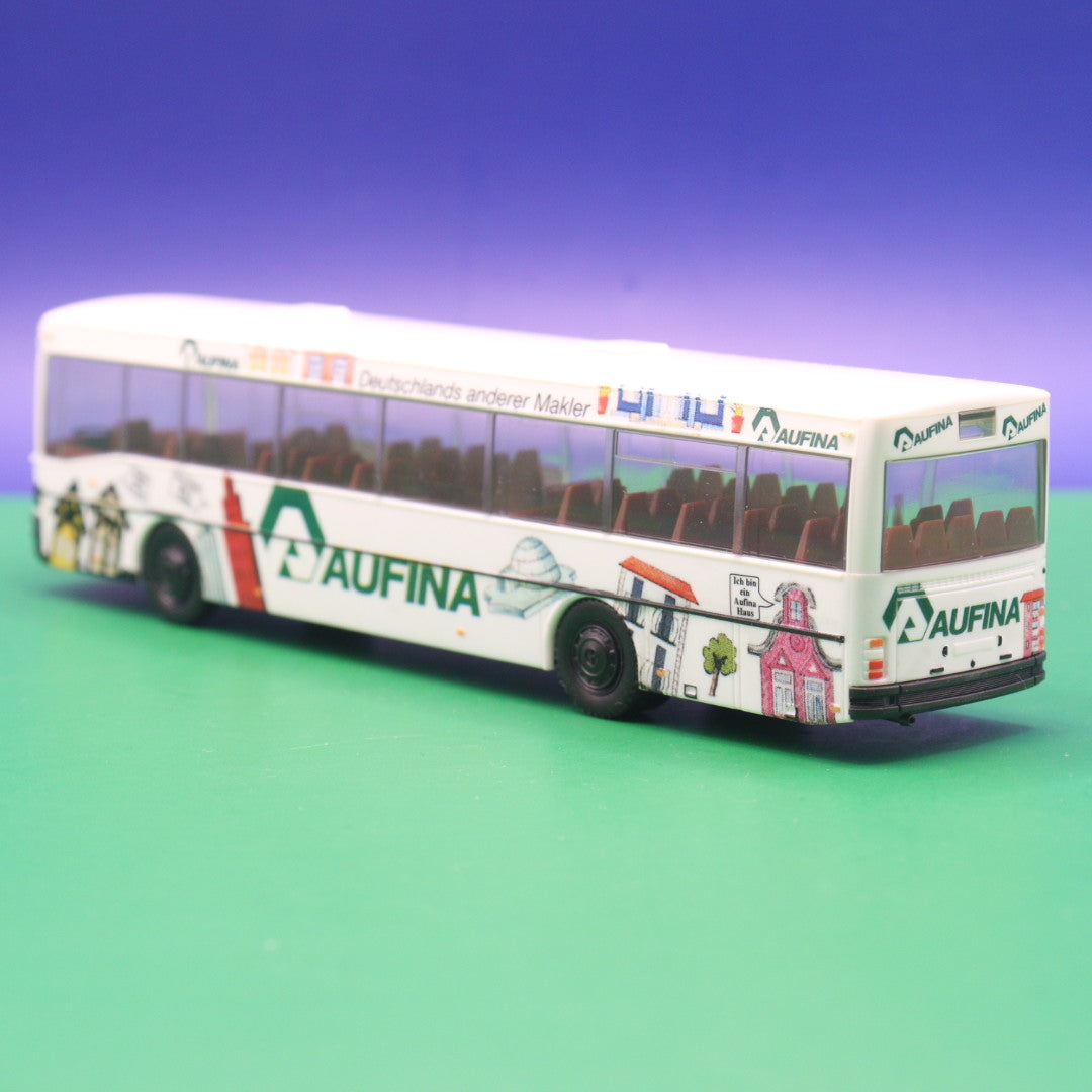Setra S 215 SL - Aufina Makler - Gebraucht, Ohne OVP - Modellbus Herpa