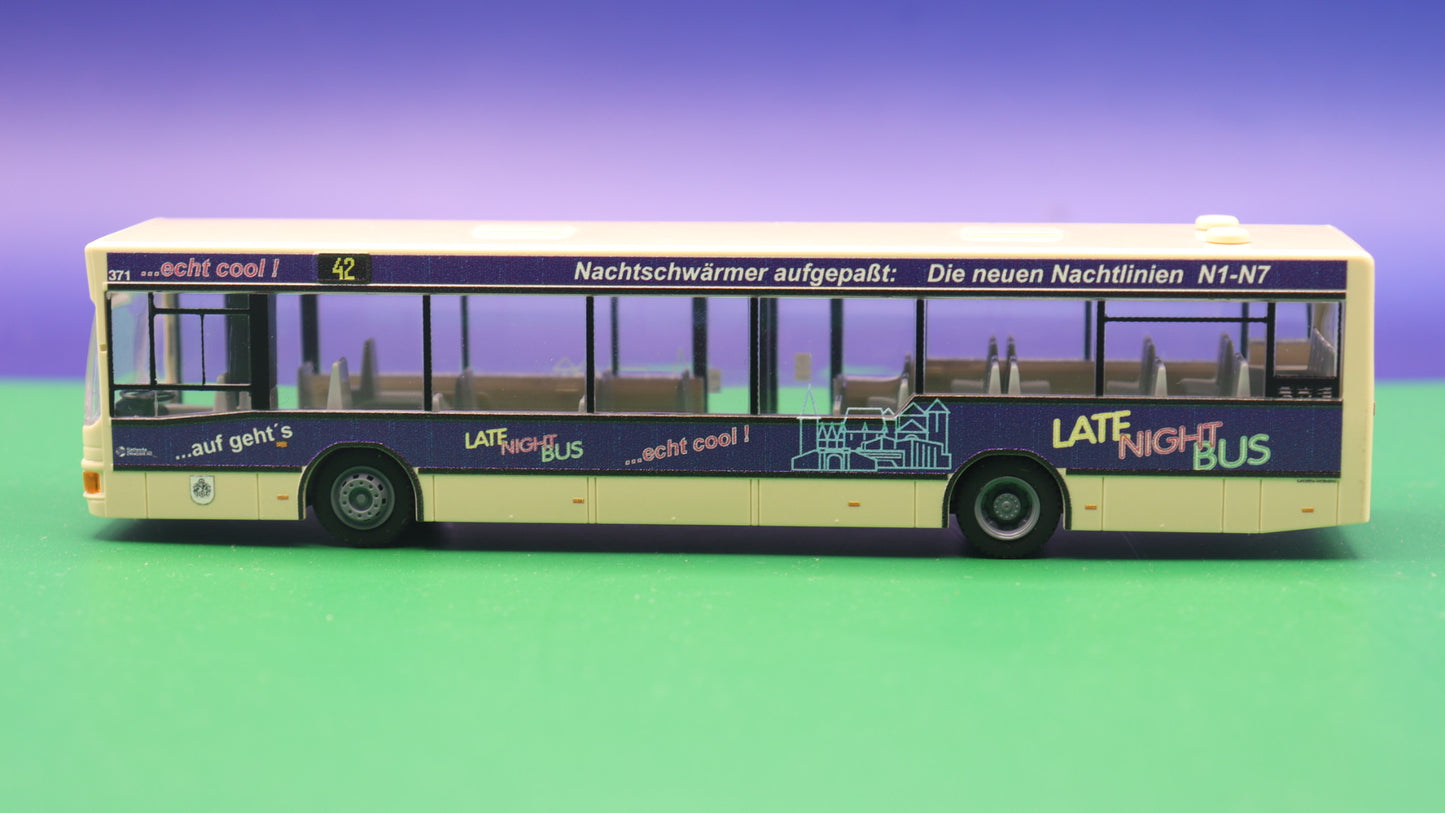 MAN NL 202 - Stadtwerke Osnabrück - Late Night Bus - Modellbus Rietze 75226