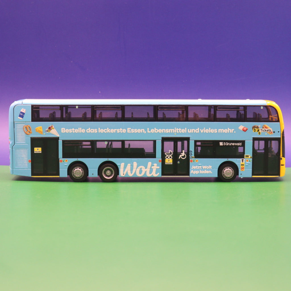 Alexander Dennis Envirno 500 - Wolt - BVG Berlin - Modellbus Rietze 78001