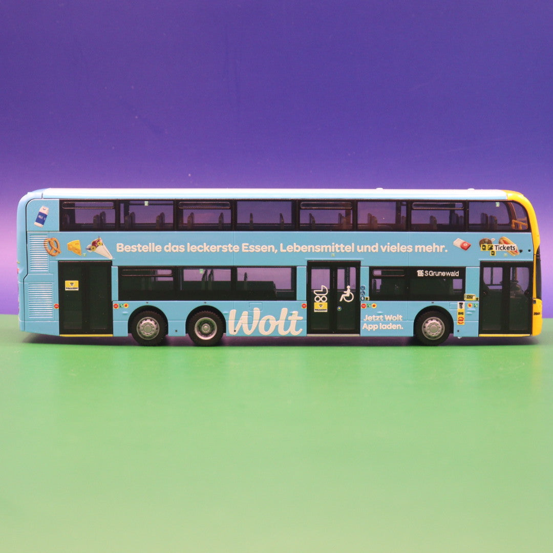 Alexander Dennis Envirno 500 - Wolt - BVG Berlin - Modellbus Rietze 78001