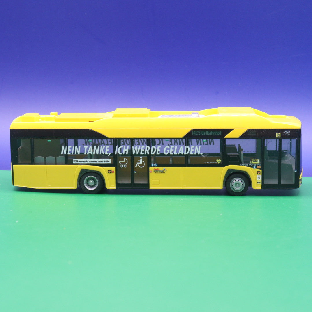 Solaris Urbino 12 electric - BVG Berlin - Nein Tanke, Ich werde geladen - Modellbus Rietze 73034