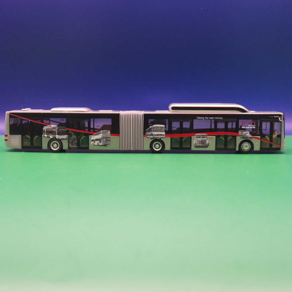 MAN Lions City CNG - 100 Years MAN Truck & Bus - Modellbus Rietze (KLEBESPUREN, GEBRAUCHT, OHNE ZURÜSTTEILE)