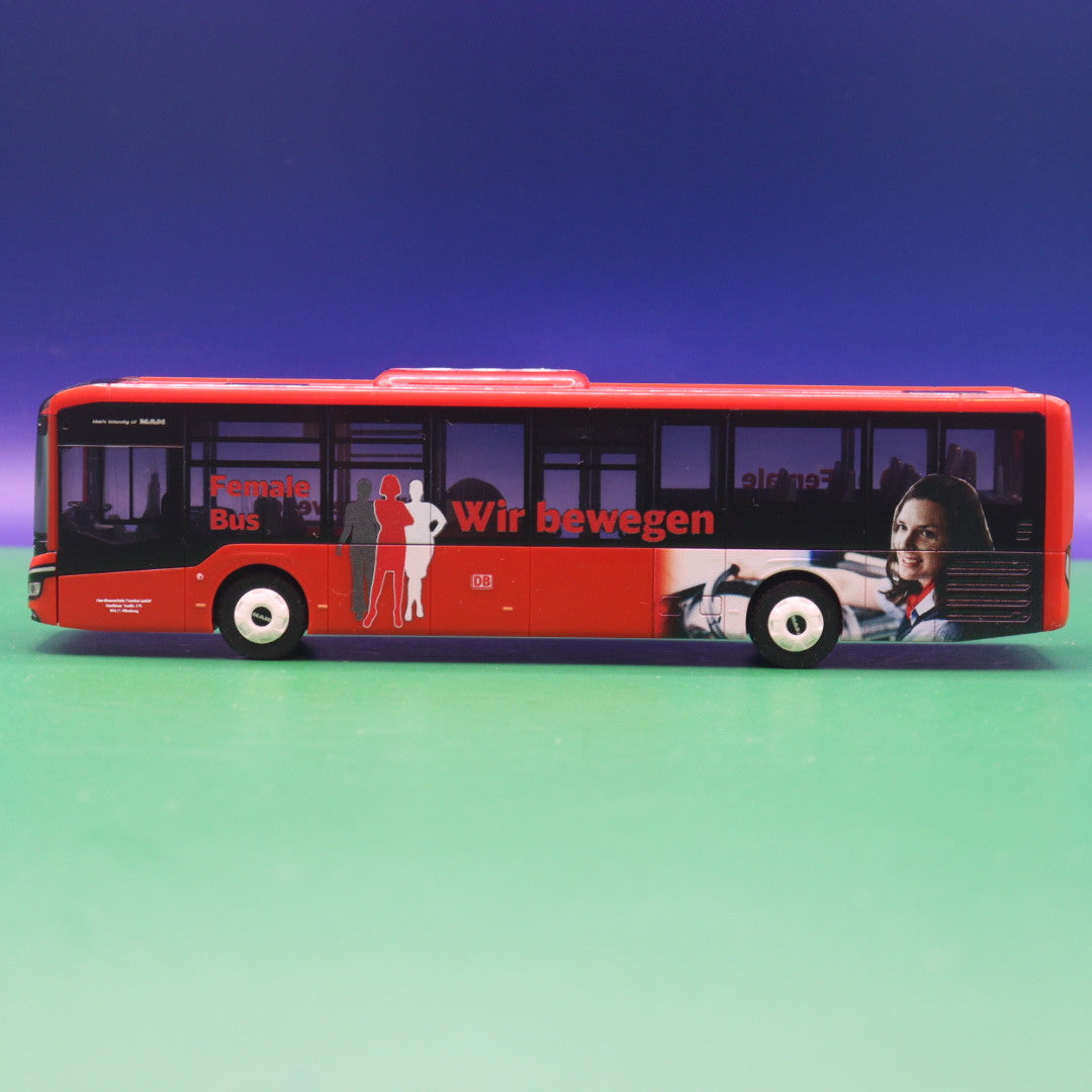 MAN Lions Intercity LE - Female Bus - Wir bewegen - Modellbus Rietze