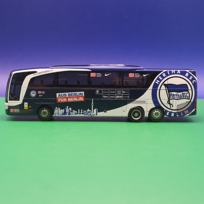 Mercedes Benz Travego M - BVG Berlin - Hertha BSC - Ohne Spiegel - Modellbus Rietze
