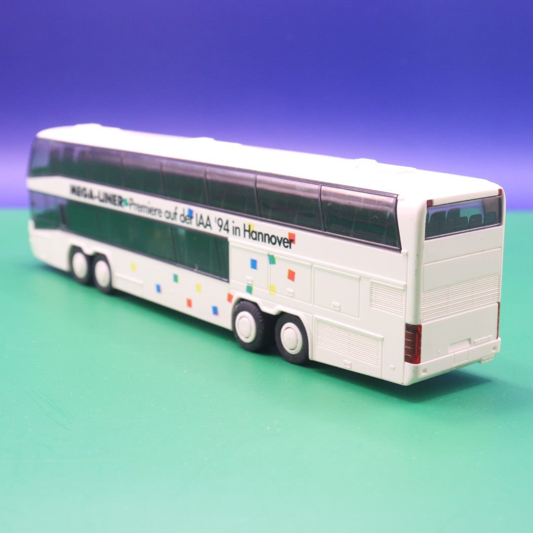 Neoplan Mega Liner - IAA 94 Hannover  (Gebraucht, Ohne OVP) Modellbus Rietze