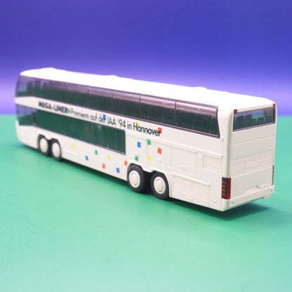 Neoplan Mega Liner - IAA 94 Hannover  (Gebraucht, Ohne OVP) Modellbus Rietze