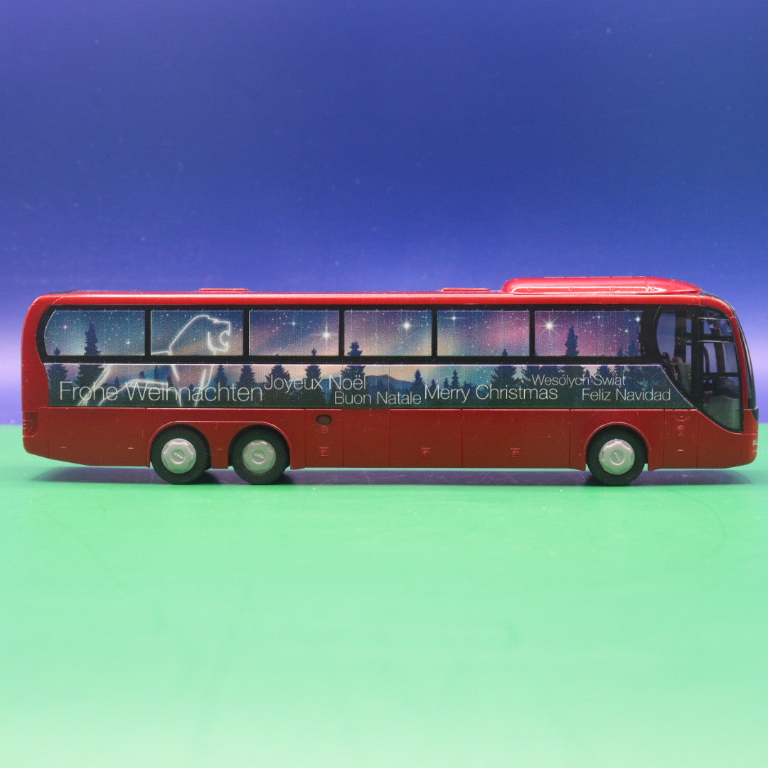 MAN Lions Coach L - MAN Truck & Bus AG - Weihnachtsbus - Frohe Weihnachten - Modellbus Rietze