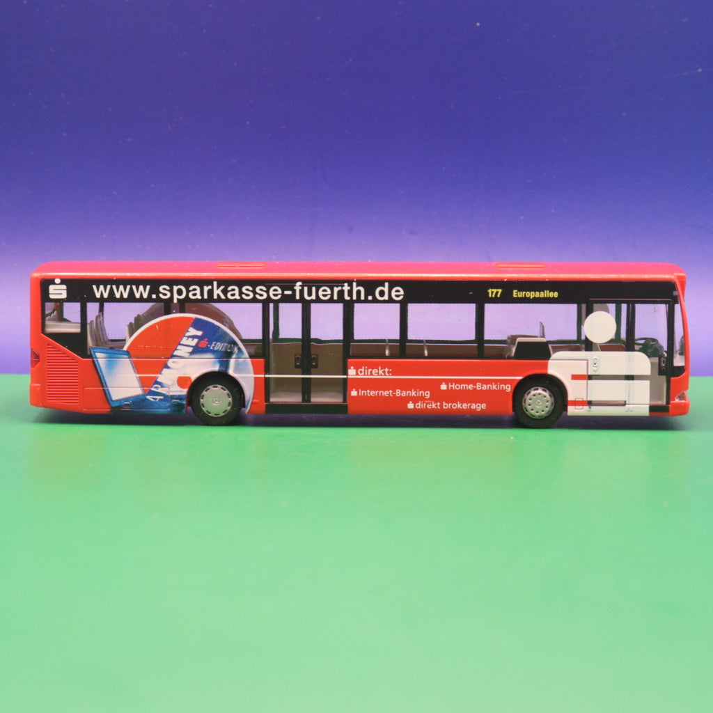 Mercedes Benz O530 Citaro - Sparkasse Fürth - Linie 177 Europaallee - Modellbus Rietze 62575