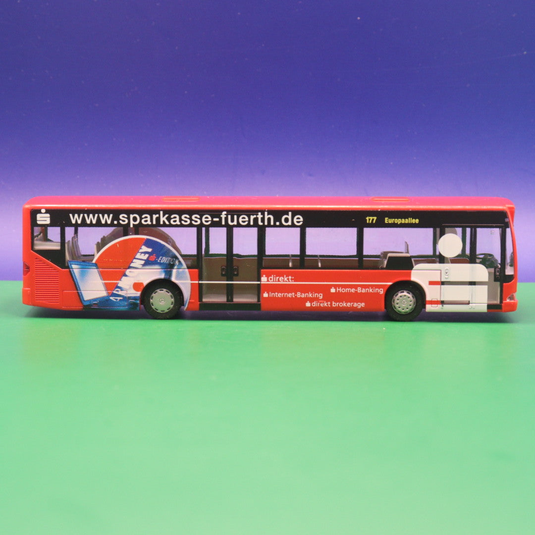 Mercedes Benz O530 Citaro - Sparkasse Fürth - Linie 177 Europaallee - Modellbus Rietze 62575